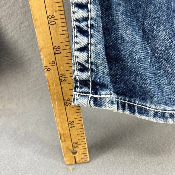 Big Star Women's Jenae Skinny Size 26L Light Stone Wash Hidden Logo Pocket - Picture 5 of 16